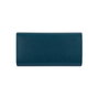 Zoozie Bags Paris - Petrol Blue Cartera de Mujer de Piel Auténtica en Azul Petróleo